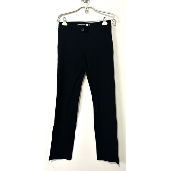 Betabrand Yoga Dress Pants Sz Small Long Tall Pull On Stretch Straight Career - Picture 1 of 6